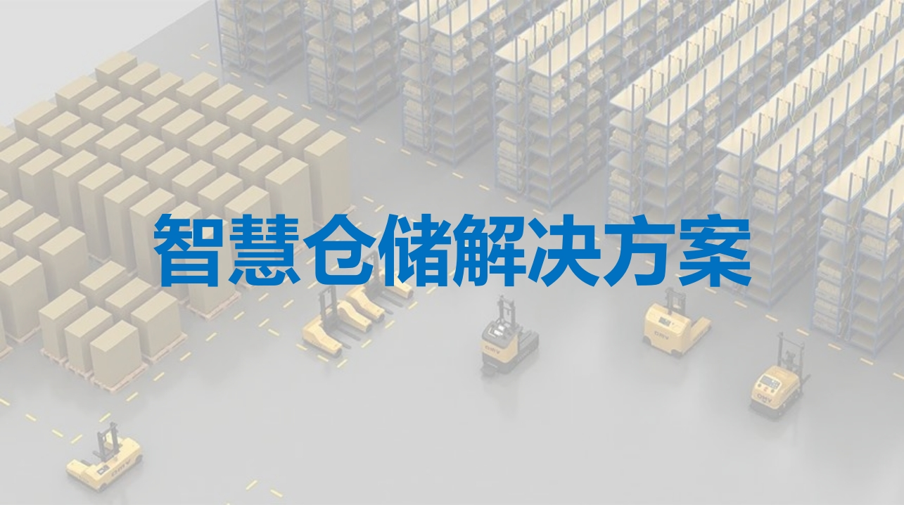 智慧仓储解决方案[29页PPT]